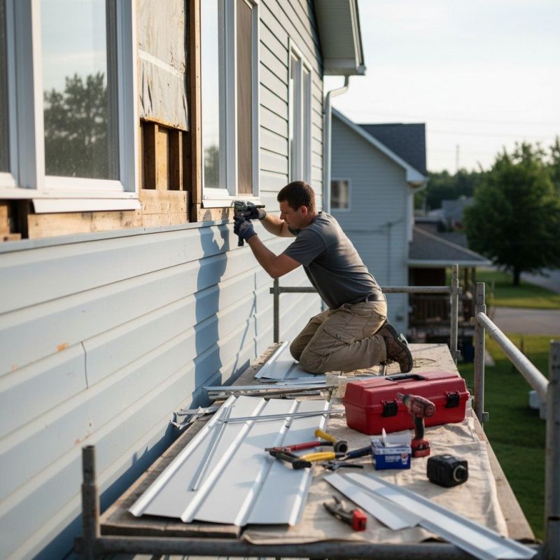 Local Siding Reattachment pros at work