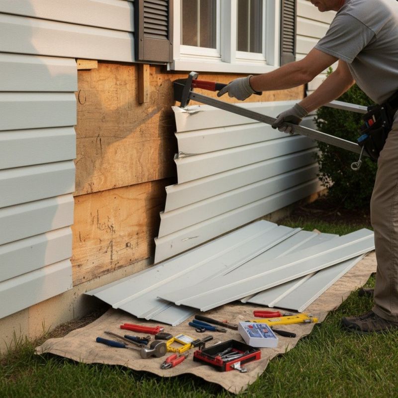 Siding Reattachment